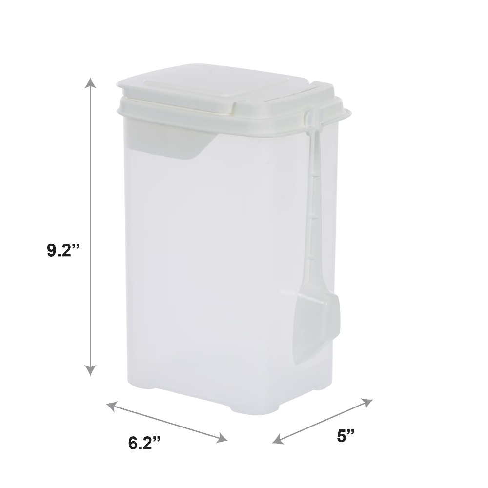 3.25 Quart Plastic Flour Conta - Food Storage Quart Containers review and price