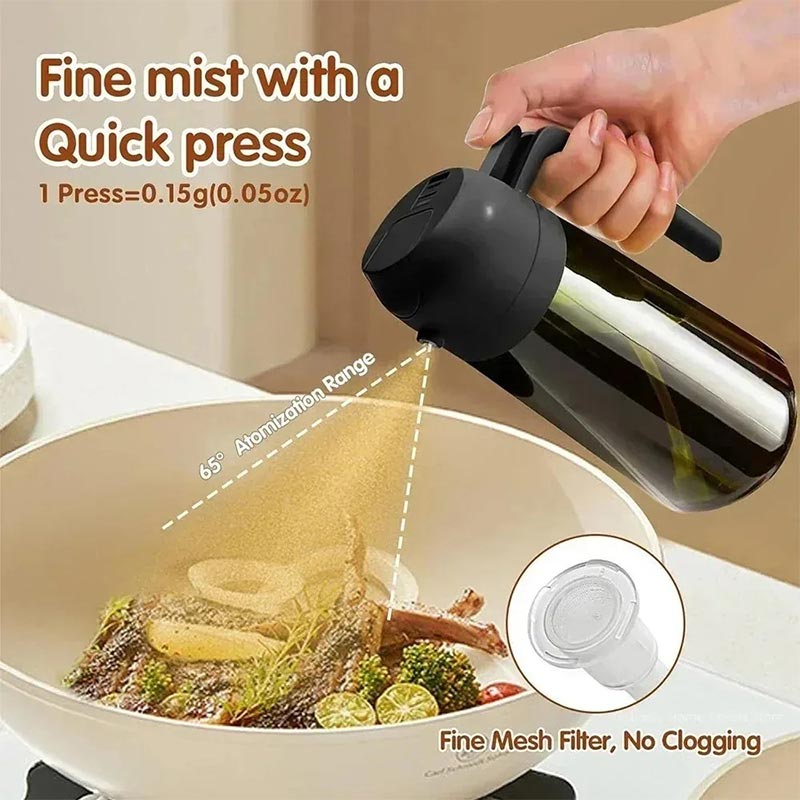 470ml Glass Oil Dispenser 2-in - Salad Dressing Bottle review and price