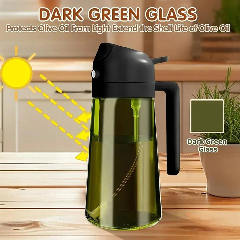 470ml Glass Oil Dispenser 2-in - Salad Dressing Bottle review and price
