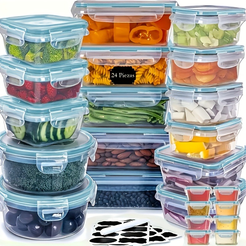 48PCS BPA-Free Food Storage Se - Food Storage Unit review and price