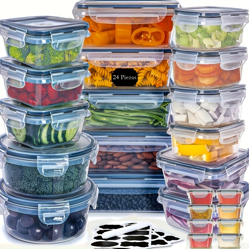48PCS BPA-Free Food Storage Se - Food Storage Unit review and price