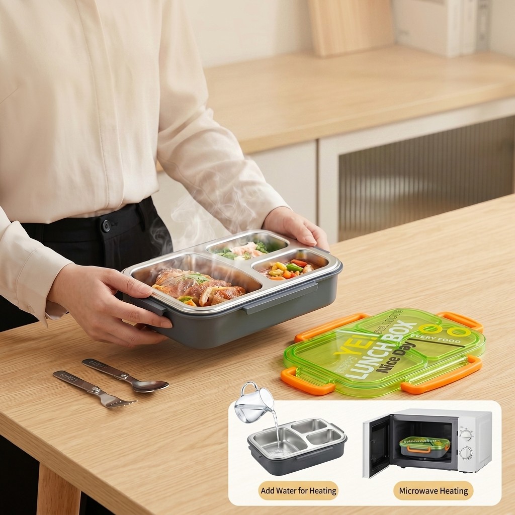Microwavable 304 Stainless Ste - Food Storage Cupboard review and price