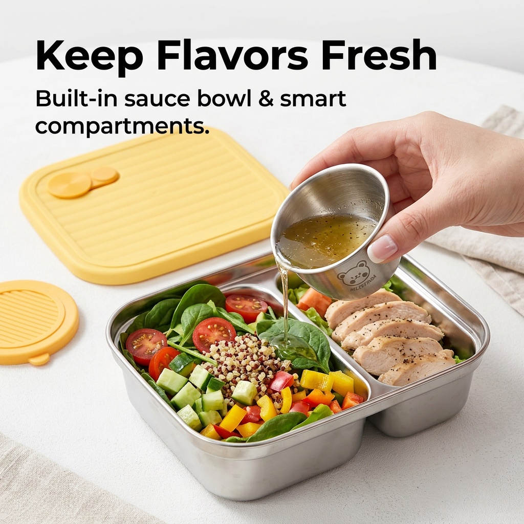 304 Stainless Steel Lunch Cont - Food Storage Cupboard review and price