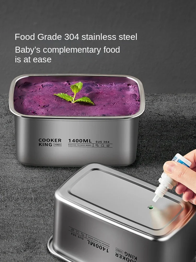 COOKER KING 304 Food Grade Sta - Food Storage Stainless Steel Containers review and price