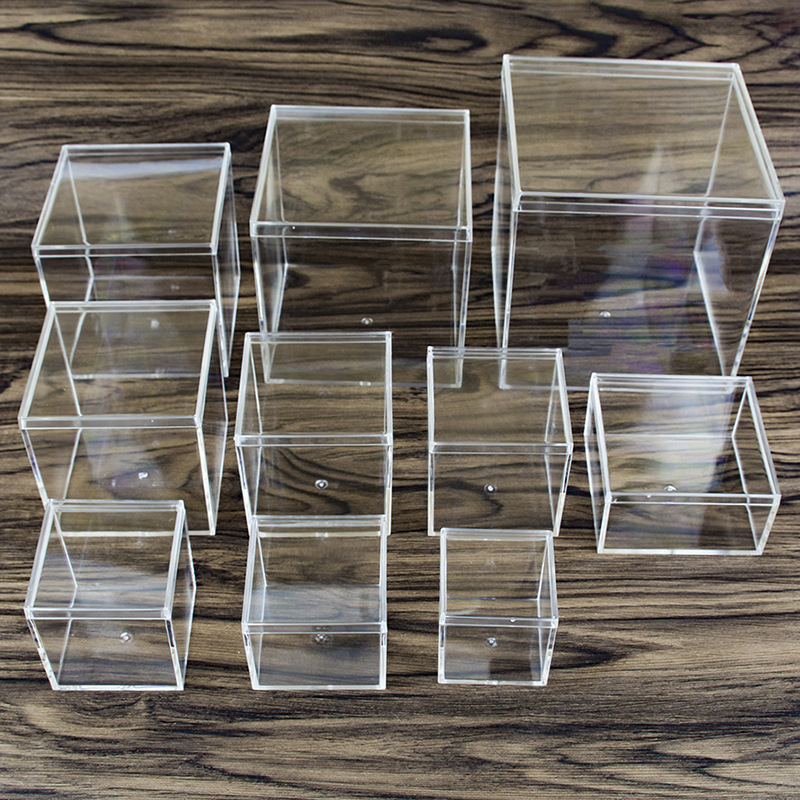 1Pc Transparent Acrylic Boxes  - Food Storage Acrylic Containers review and price
