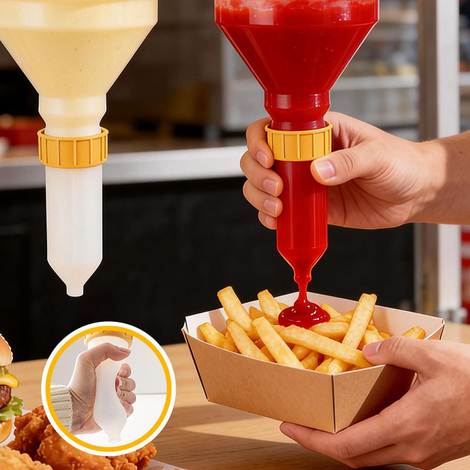 Sauce Dispenser Detachable Lea - Salad Dressing Bottle review and price
