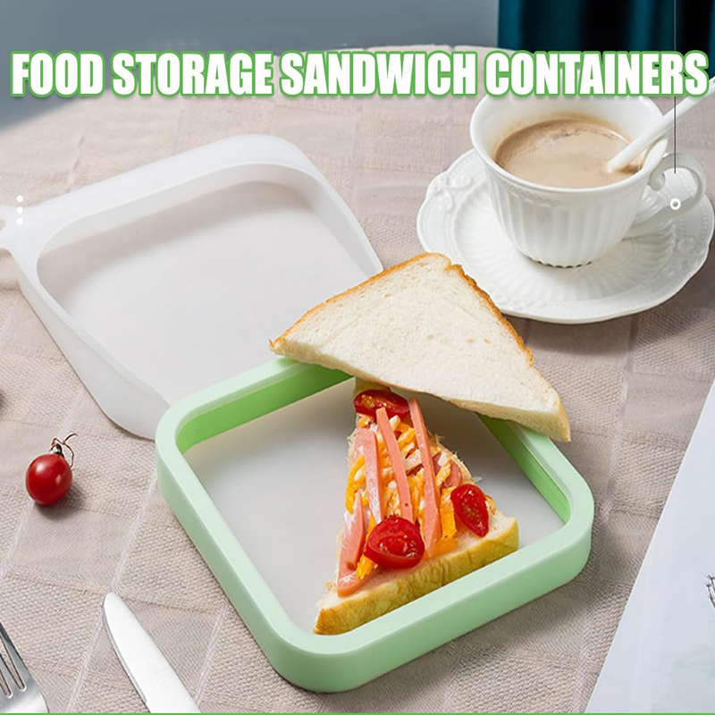 Silicone Sandwich Toast Bento  - Food Storage Silicone Bags review and price