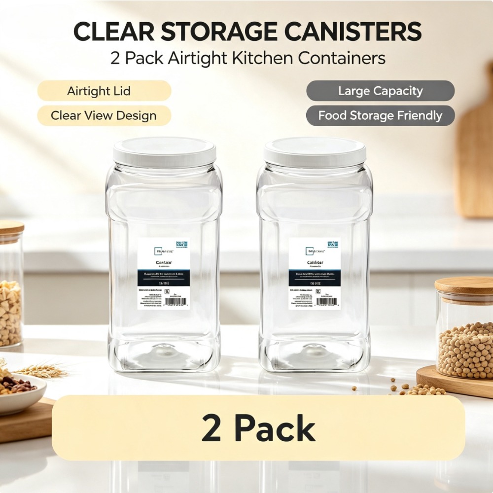 (2 Pack) Mainstays Clear Plast - Food Storage Quart Containers review and price