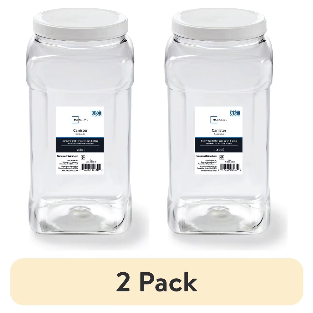 (2 Pack) Mainstays Clear Plast - Food Storage Quart Containers review and price