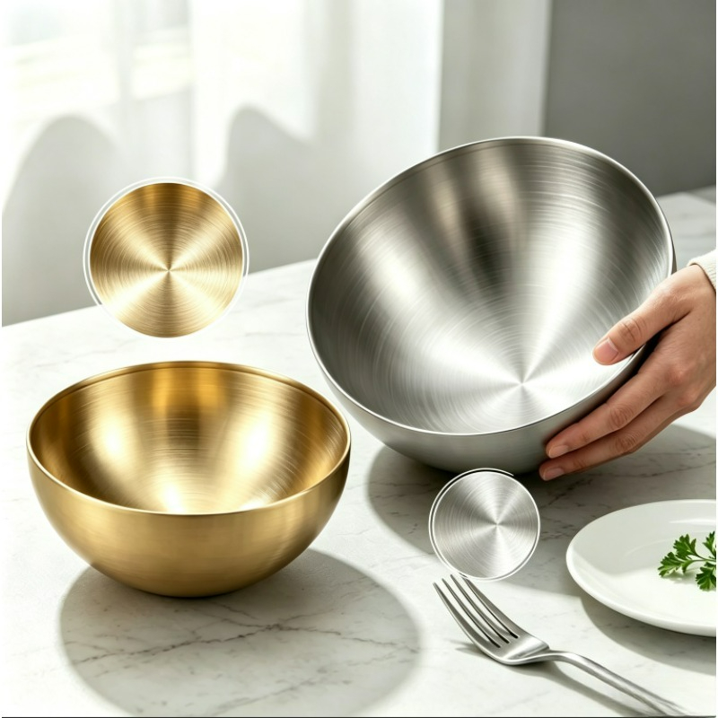 Stainless Steel Mixing Bowls M - Food Storage Stainless Steel Containers review and price