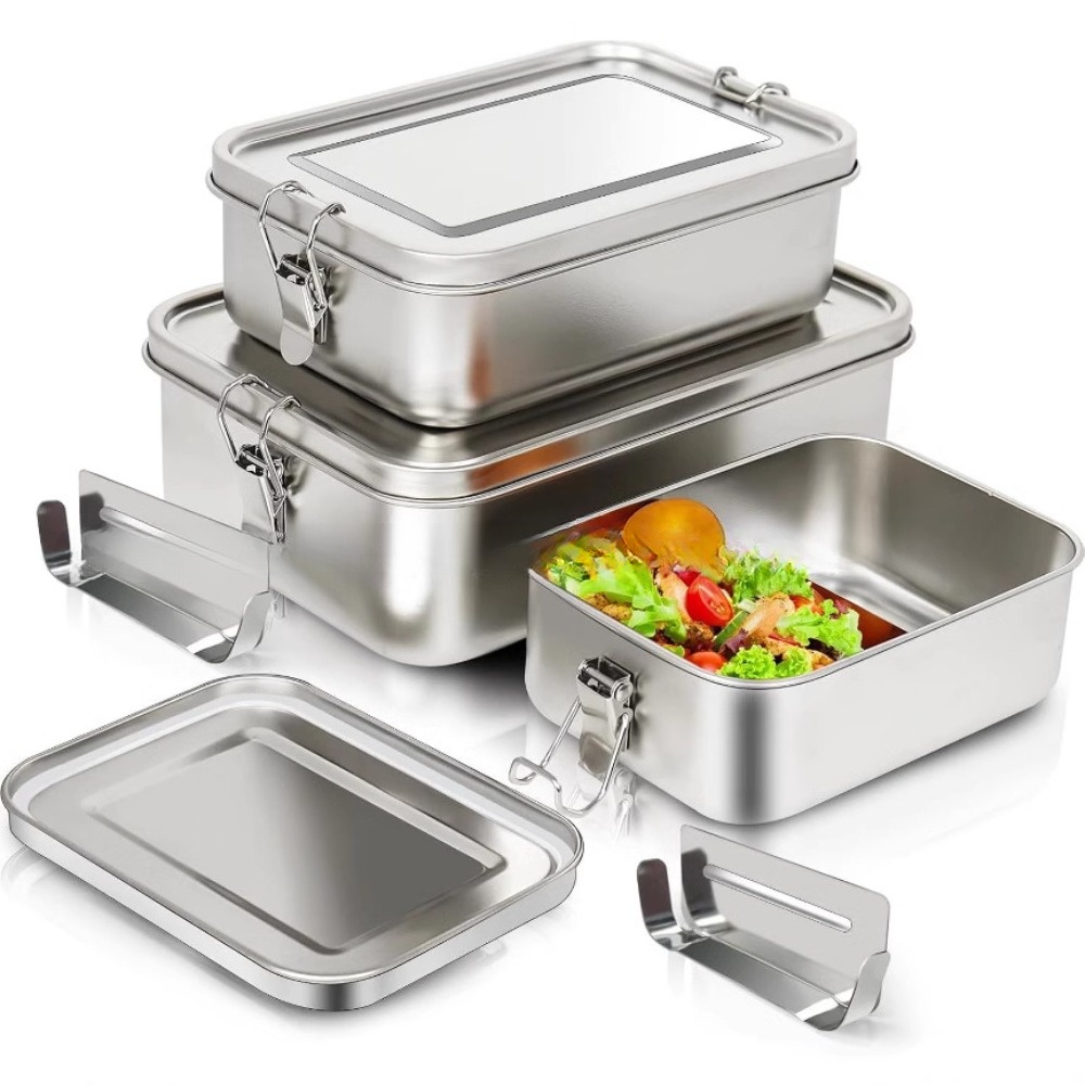 Stainless Steel Bento Box Meta - Food Storage Cupboard review and price